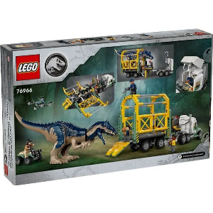 LEGO JURASSIC WORLD 76966 ALLOSAURUS TRANSPORT TRUCK