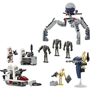 LEGO STAR WARS 75372 CLONE TROOPER & BATTLE DROID BATTLE PA