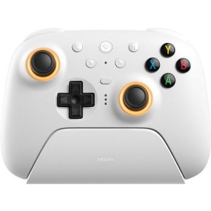 8BITDO ULTIMATE 2 ΑΣΥΡΜΑΤΟ ΧΕΙΡΙΣΤΗΡΙΟ ΛΕΥΚΟ RET00508 PC AMP ANDROID TMR JOYSTICKS HALLEFFECT/TAC