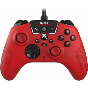 TURTLE BEACH: REACTR WIRED CONTROLLER FOR XBOX, PC COLOR: RED