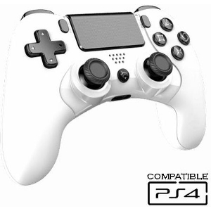 WHITE SHARK GAMEPAD FOR PS4 CENTURION WHITE GPW-4006