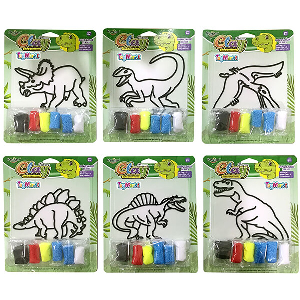 ΣΕΤ ΠΛΑΣΤΕΛΙΝΗΣ ΔΕΙΝΟΣΑΥΡΑΚΙΑ 19X24X3CM