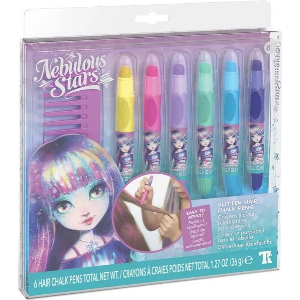 NEBULOUS STARS GLITTER HAIR CHALK PENS (11432)