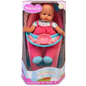 NENUCO ΚΟΥΚΛΑ ΜΕ ΚΑΡΕΚΛΑΚΙ ΦΑΓΗΤΟΥ