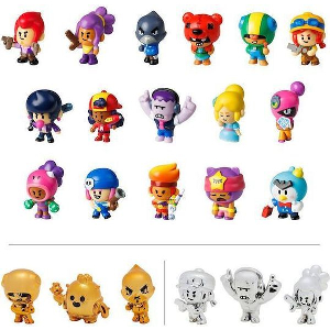 P.M.I. BRAWL STARS COLLECTIBLE FIGURE - 1 PACK (S1) (RANDOM) (BRW2010)