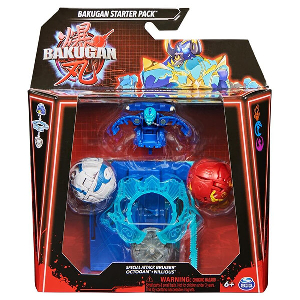 SPIN MASTER BAKUGAN: STARTER PACK - SPECIAL ATTACK NILLIOUS/TITANIUM DRAGONOID/TITANIUM TROX