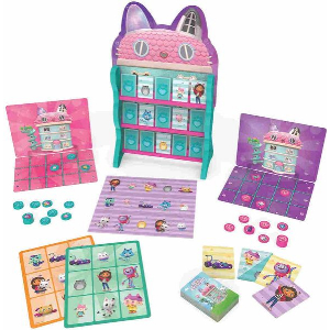 SPIN MASTER GABBYS DOLLHOUSE: 8 GAMES UNDER 1 ROOF - BOARD GAMES