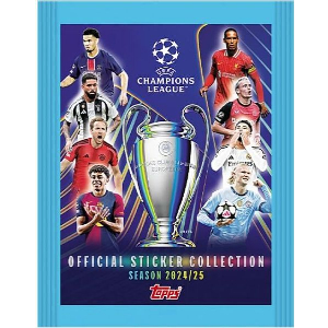 TOPPS UEFA CHAMPIONS LEAGUE STICKERS 2024/2025 (1 ΦΑΚΕΛΑΚΙ)