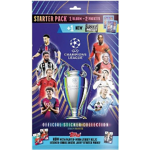 TOPPS UEFA CHAMPIONS LEAGUE STICKERS 2024/2025 STARTER PACK