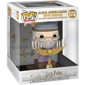 FUNKO POP! DELUXE: HARRY POTTER PRISONER OF AZKABAN - ALBUS DUMBLEDORE WITH PODIUM #172