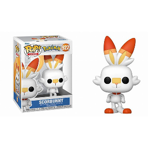 FUNKO POP! GAMES: POKEMON - SCORBUNNY #922 VINYL FIGURE