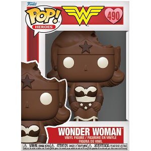 FUNKO POP! HEROES DC VALENTINES DAY 2024 - WONDER WOMAN (VALENTINE CHOCOLATE) #490