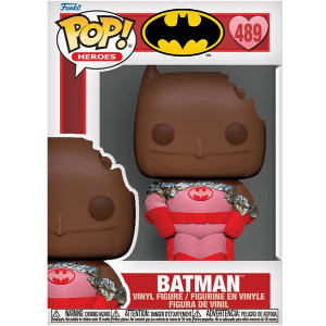 FUNKO POP! HEROES DC: VALENTINES DAY 2024 - BATMAN (VALENTINE CHOCOLATE) #489 VINYL FIGURE
