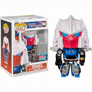 FUNKO POP! RETRO TOYS: TRANSFORMERS - TRACKS (CONVENTION SPECIAL EDITION) #96 VINYL FIGURE