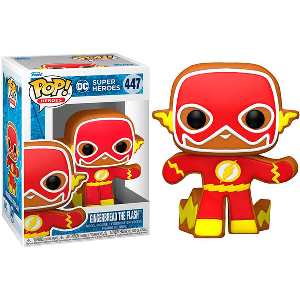 FUNKO POP! HEROES: DC SUPER HEROES HOLIDAY - GINGERBREAD THE FLASH #447 VINYL FIGURE