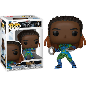 FUNKO POP! MARVEL: BLACK PANTHER WAKANDA FOREVER - NAKIA #1101 BOBBLE-HEAD VINYL FIGURE