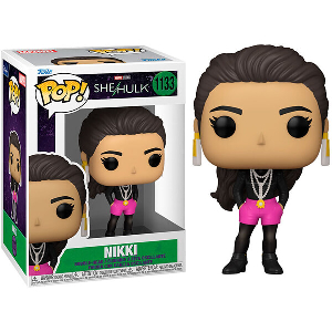 FUNKO POP! MARVEL SHE-HULK - NIKKI #1133 BOBBLE-HEAD VINYL FIGURE