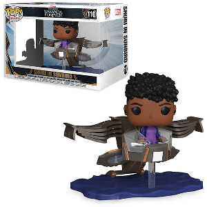 FUNKO POP! RIDES SUPER DELUXE: MARVEL BLACK PANTHER WAKANDA FOREVER - SHURI IN SUNBIRD #110