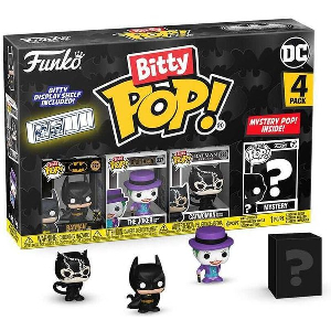 FUNKO BITTY POP! 4-PACK DC: BATMAN 85TH - BATMAN VINYL FIGURES