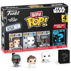 FUNKO BITTY POP! 4-PACK DISNEY: STAR WARS - LEIA VINYL FIGURES