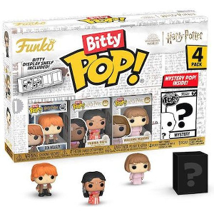 FUNKO BITTY POP! 4-PACK HARRY POTTER GOBLET OF FIRE RON WEASLEY, PADMA PATIL, MADAME MAXIM