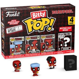 FUNKO BITTY POP! 4-PACK: DEADPOOL - BATHTIME VINYL FIGURES