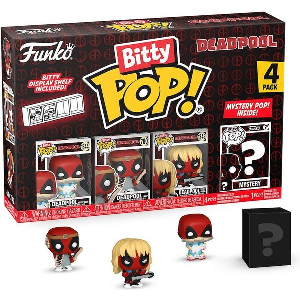 FUNKO BITTY POP! 4-PACK: DEADPOOL - SLEEPOVER VINYL FIGURES
