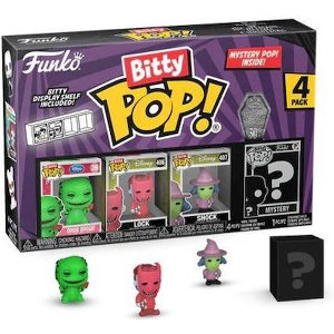 FUNKO BITTY POP! 4-PACK: DISNEY THE NIGHTMARE BEFORE CHRISTMAS 30TH - OOGIE BOOGI