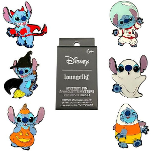 FUNKO LOUNGEFLY STITCH HALLOWEEN COS BLIND ENAMEL PIN
