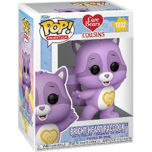 FUNKO POP! ANIMATION: CARE BEARS COUSINS - BRIGHT HEART RACCOON #1802