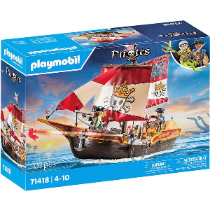 PLAYMOBIL 71418 ΠΕΙΡΑΤΙΚΗ ΓΑΛΕΡΑ Ο ΒΑΣΙΛΙΑΣ ΤΩΝ ΠΕΙΡΑΤΩΝ