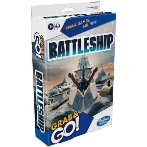 HASBRO BATTLESHIP GRAB AND GO BOARD GAME (ENGLISH LANGUAGE)