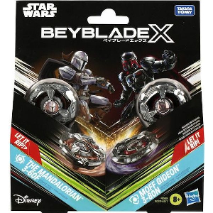 HASBRO BEYBLADE X DISNEY STAR WARS - THE MANDALORIAN VS. MOFF GIDEON