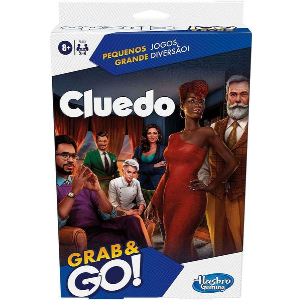 HASBRO CLUEDO: GRAB AND GO - BOARD GAME (GREEK LANGUAGE)