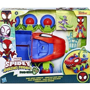 HASBRO DISNEY MARVEL SPIDEY AND HIS AMAZING FRIENDS - DINO WEBS CRAWLER VEHICLE