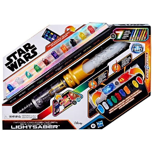 HASBRO DISNEY STAR WARS POWER THE FORCE KYBER CORE - POWER CRYSTAL LIGHTSABER