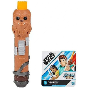 HASBRO DISNEY STAR WARS: LIGHTSABER SQUAD CHEWBACCA EXTENDABLE ORANGE LIGHTSABER