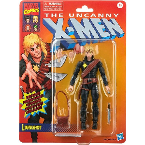 HASBRO FANS - MARVEL COMIC THE UNCANNY X-MEN - LONGSHOT ACTION FIGURE