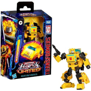 HASBRO FANS TRANSFORMERS GENERATION LEGACY UNITED - ORIGIN BUMBLEBEE DELUXE CLASS ACTION FIGURE