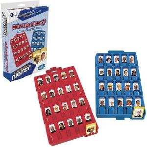 HASBRO GUESS WHO GRAB AND GO BOARD GAME