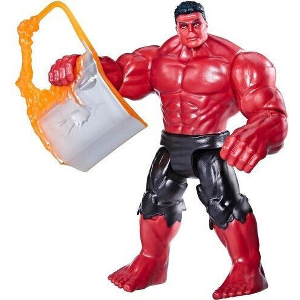 HASBRO MARVEL AVENGERS CAPTAIN AMERICA BRAVE NEW WORLD - RED HULK 4 DELUXE VILLAIN FIGURE