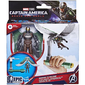 HASBRO MARVEL CAPTAIN AMERICA BRAVE NEW WORLD - MARVEL'S FALCON 4 FLIGHT CONTROL FIGURE