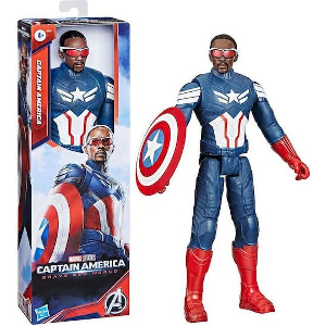 HASBRO MARVEL CAPTAIN AMERICA BRAVE NEW WORLD - TITAN HEROES SAM WILSON ACTION FIGURE