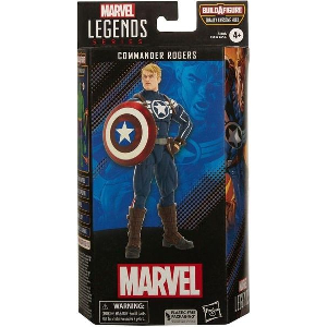 HASBRO MARVEL LEGENDS SERIES BUILD A FIGURE TOTALLY AWESOME HULK COMMANDER ROGERS FIG 15CM EXCL.