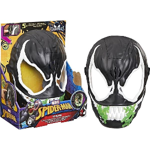 HASBRO MARVEL SPIDER-MAN - VENOM VERSUS FEATURE GLOWS-IN-THE-DARK MASK