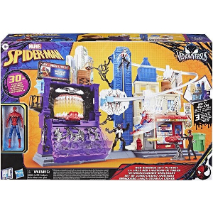 HASBRO MARVEL SPIDER-MAN VENOMVERSUS - WEB SLINGING CITY PLAYSET