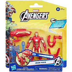HASBRO MARVEL: AVENGERS BATTLE GEAR - IRON MAN ACTION FIGURE