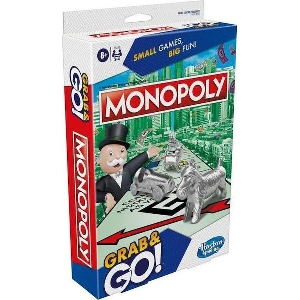 HASBRO MONOPOLY: GRAB AND GO - BOARD GAME