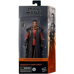 HASBRO STAR WARS THE BLACK SERIES THE MANDALORIAN MAGISTRATE GREEF KARGA ACTION FIGURE (EXCL.)