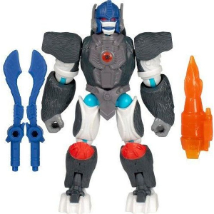 HASBRO TRANSFORMERS MIXMASHERS BASIC FIGURE - OPTIMUS PRIMAL ACTION FIGURE